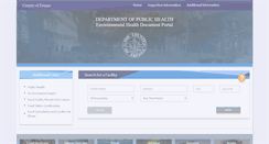 Desktop Screenshot of fresnohealthinspections.org